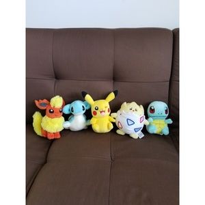 Pokemon Plushies Sold Separately or all for $30
